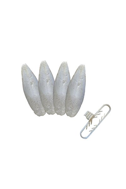 Pet Materyal 4 Adet Temizlenmiş Mini Mürekkep Balığı (KALAMAR) Kemiği 6cm Ve ...