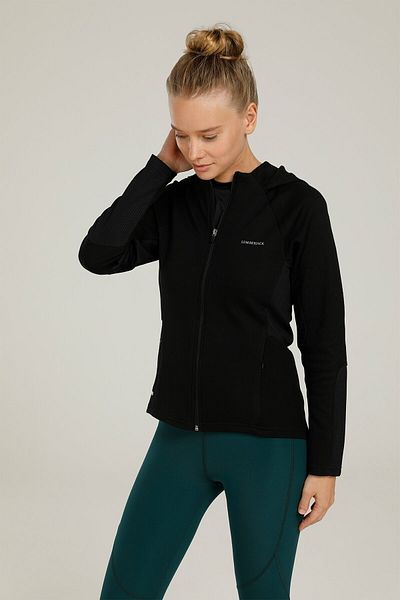 lumberjack Γυναικείο φούτερ Mila Ct321 Μαύρο/μαύρο 22s42ct321
