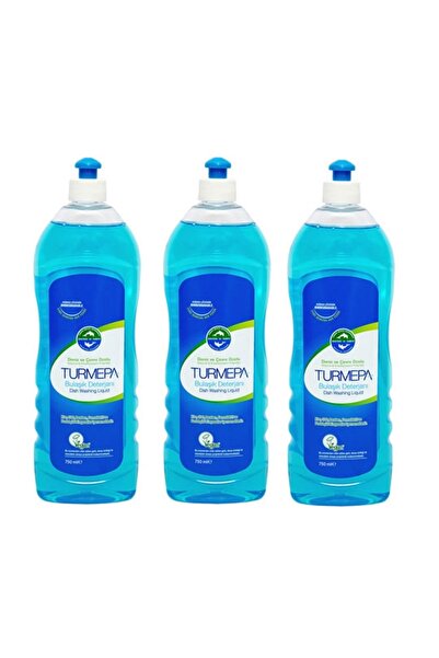 Turmepa Bulaşık Sıvı Deterjanı 750 Ml X 3