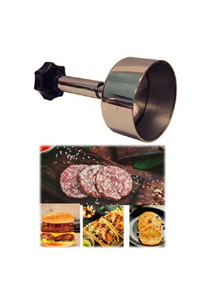 NO NAME Hamburger Köfte Şekillendirme Presi 60-90 Gr 10 Cm