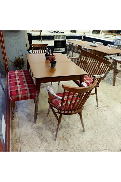 Genel Markalar Ahşap Masa Sandalye Oturma Takımı