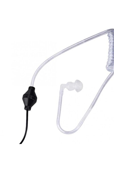 Fox Akustik Hortumlu Telsiz Kulaklığı (siyah)(baofeng-kırısun-sfe-wouxun-tyt-mars-wln)