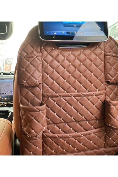 gönen deri Car Seat Back Organizer 5 Years Warranty - Suitable for Mercedes S Series!