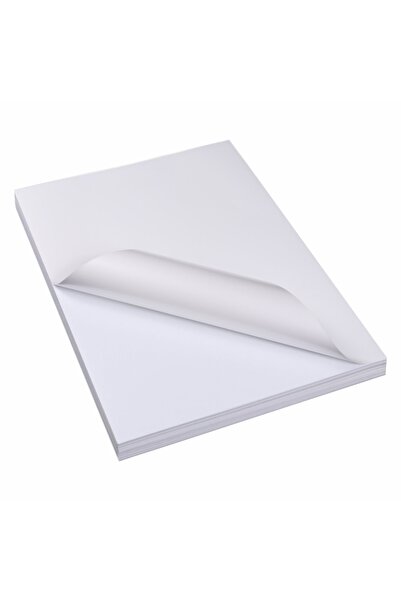 elçinbirlik 125li Kartuşlu Mürekkepli Tüm Yazıcılara Uygun Yapışkanlı A4 Mat Kuşe Etiket Yapışkan