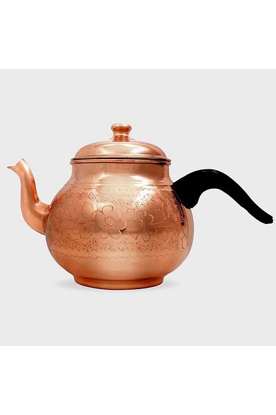 Sözenler Large Copper Teapot Red