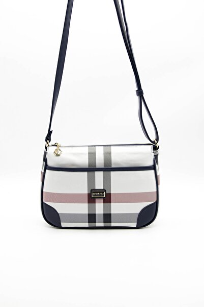 Silver Polo حقيبة كروس للنساء / البنات 1060-39802 حقيبة كروس Mk3 باللون الأبي...