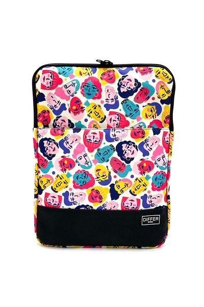 Differ Studio 15-15.6'' Inch Colorful Human-people Pattern Laptop/Macbook/notebook/papercase/bag
