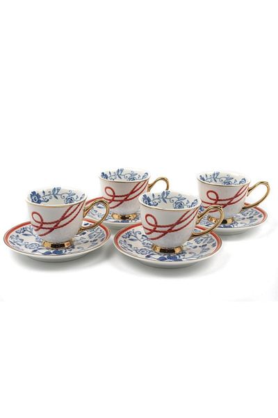 Mikasa Moor Corde Set of 4 Coffee Cups
