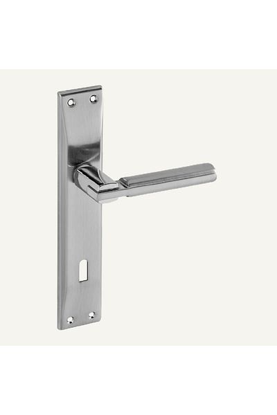ARON Sofuoğlu Fırat Florya Mirrored Nickel Satin (bathroom - WC) (right) Door Handle Aluminum / Steel