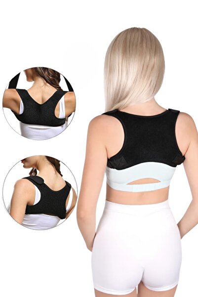 Palwin Medikal Dik Duruş Korsesi Kamburluk Önleyici Korse Omuz Sırt Korsesi G...