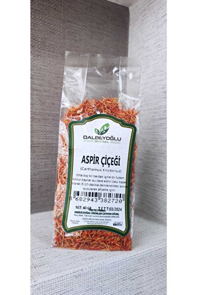 Dalbeyoğlu Bitkisel Aspir Çiçeği Bitkisi 40 Gr