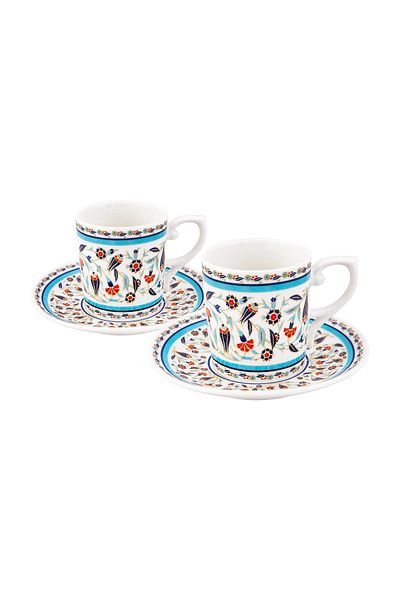 Emsan Tulipa 6 Personality Coffee Cup Set 80 Ml