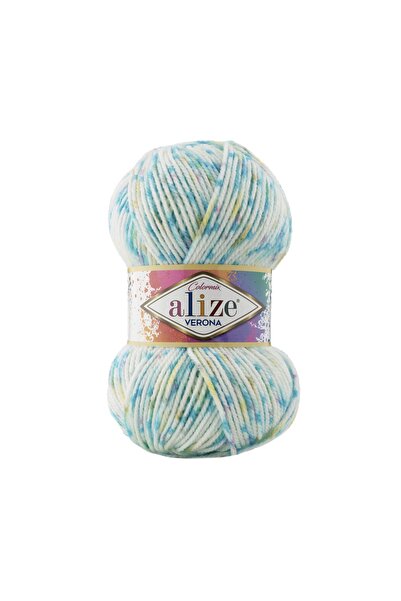 Alize Verona El Örgü Ipi Renk Kodu:7699-açık Mavi