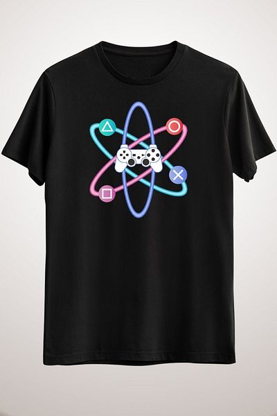 GreenMint Men's Black Atomic Gamer