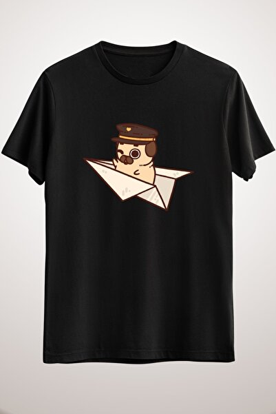 GreenMint Pánské papírové letadlo Black Puglie