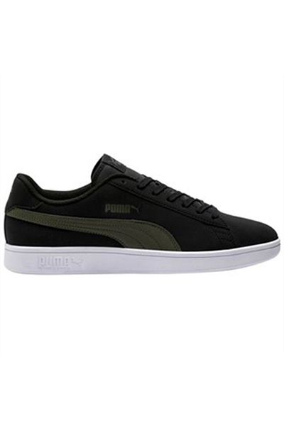 Puma Smash V2 Buck Unisex Black Daily Shoes365160-05