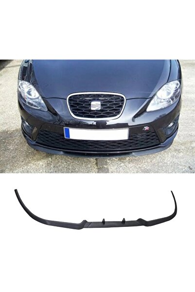 Genel Markalar Seat Leon Mk2 Cupra R Uyumlu Ön Lip Mat Siyah Ön Tampon Lip