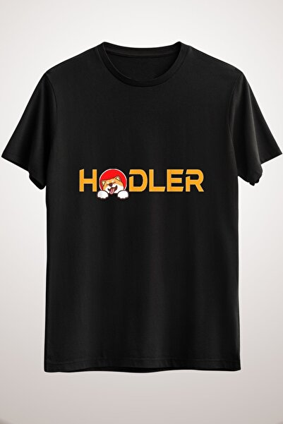 GreenMint Tricou unisex Black Token Shiba Inu Hodler Cryptocurrency Coins Ess...