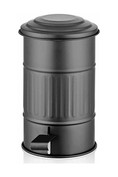The Mia . 5 Lt. Pedallı Banyo Çöp Kovası Siyah