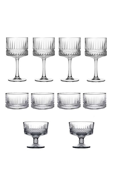 Paşabahçe elysia 10 piece bowl cup cocktail presentation set set