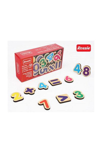Rossie Magnetic Wooden Numbers