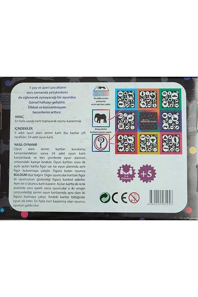 Fatih Elif Work Careful Baak (Look Look) Educational Toy