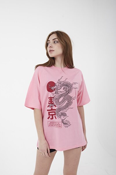 Mad&Calf Μπλουζάκι Unisex Oversize Warriors με εμπριμέ Loose Cut