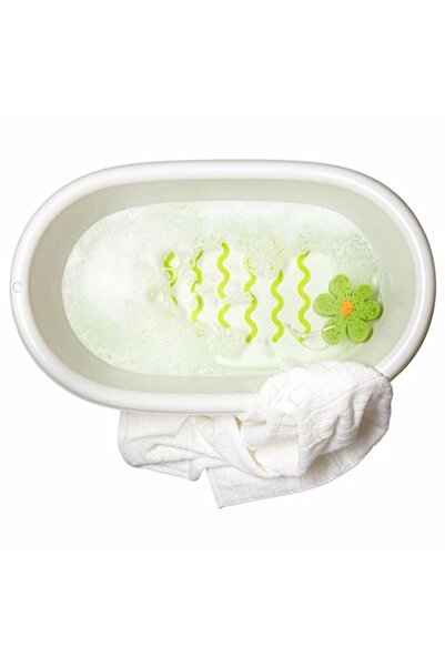 IKEA Bebek Küveti 71x43x20 Cm Beyaz-yeşil A Kalite Kaymayı Önleyen Yumuşak Al...