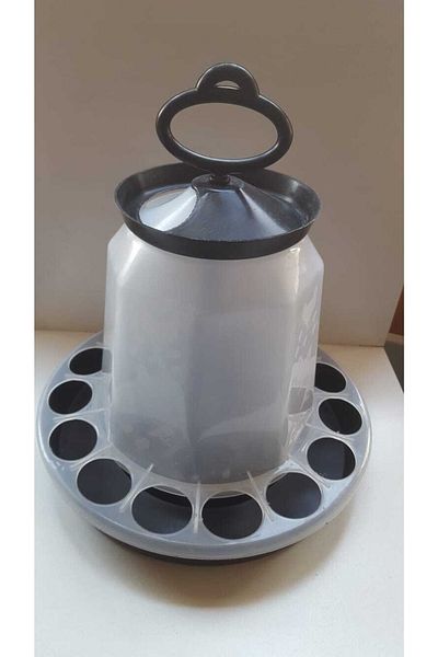 TEKPLAST Chicken Feeding Bowl 6 Kg (For Chickens, Quails And Other Winged Animals)