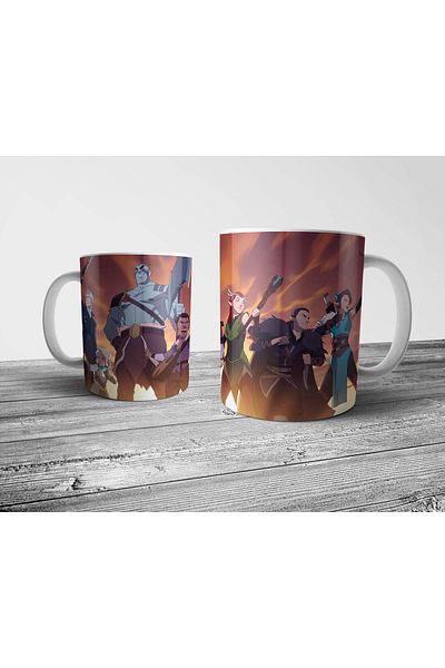 Pixxa كوب The Legend Of Vox Machina موديل 1