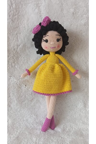 Toyscity Nazenin Bebek Amigurumi Organik Örgü Oyuncak