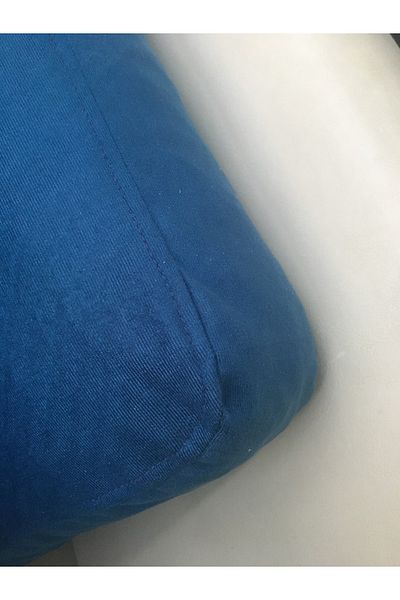 AYPETEKS Perna pentru spate / Perna Albastra 70x45cm Raschel Fabric