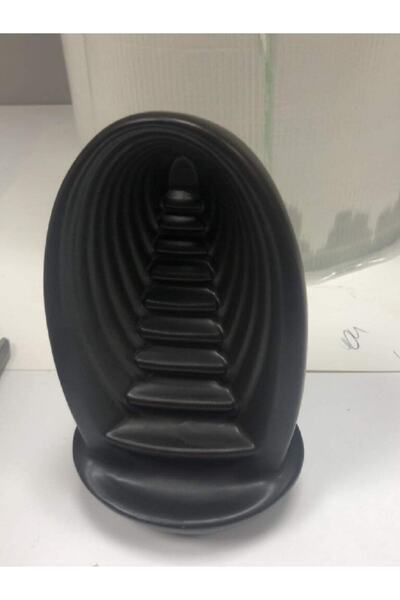 Durutasarım Geri Akışlı Tütsülük 2 Adet Tütsü Hediyeli Siyah