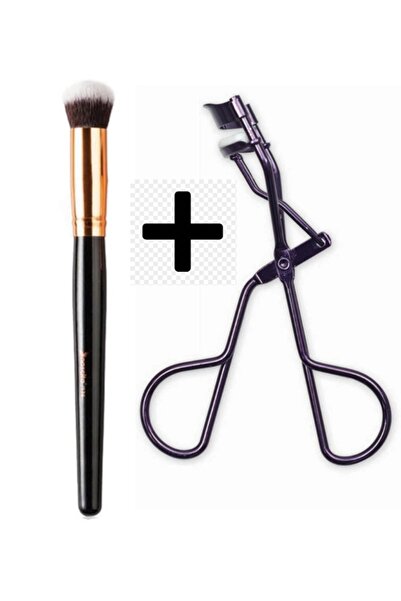 nascita Eyelash Curler + Professional Oval Concealer Brush