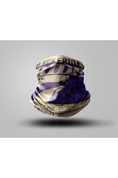 Buffalo قناع راكب الدراجة النارية برتقالي للجنسين