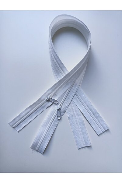 fabricorg سحاب 55 سم 2 قطعة (أبيض)