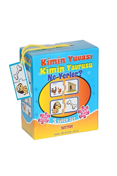 DIY Toys 8513E Dıytoy 2 Li Whose Nest Is Boxed