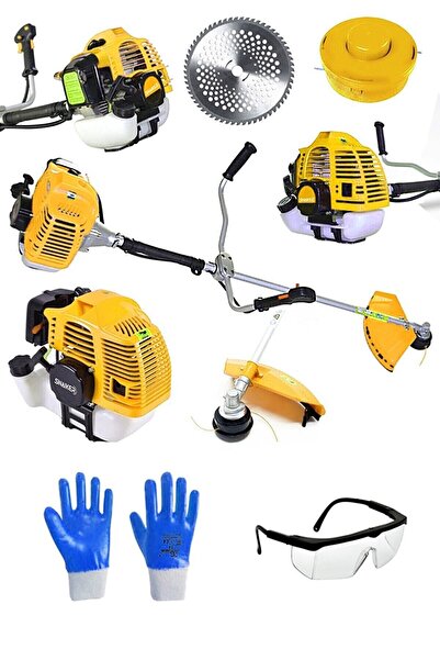 snaiker I08 6 H Yan Tipi Benzinli Motorlu Ot Çalı Tırpanı Çim Biçme Makinesi ...