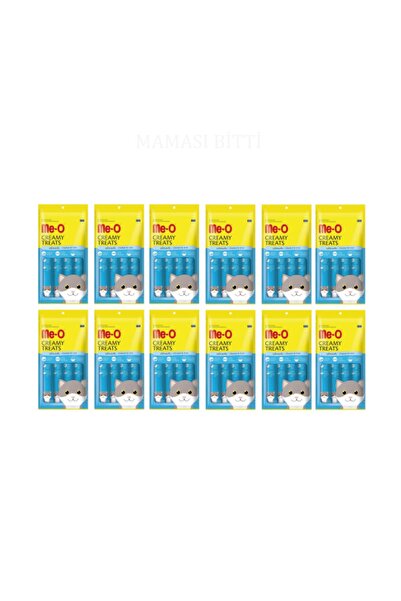 me-o Creamy Tavuk Ve Ciğerli Kedi Ödül Maması 80 Gr X 12 Adet