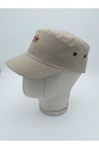 Shopiolog Καπέλο Castro Red Star Unisex Ρυθμιζόμενο από την πλάτη