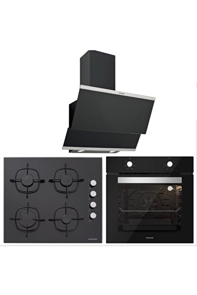 Silverline 3'lü Ankastre Set bo6501b01Classy Davlumbaz cs5335b01