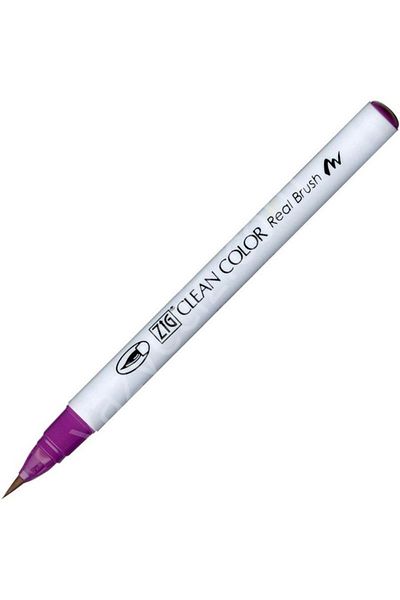Zig Clean Color Real Brush Brush Tip Marker Pen 082 Purple