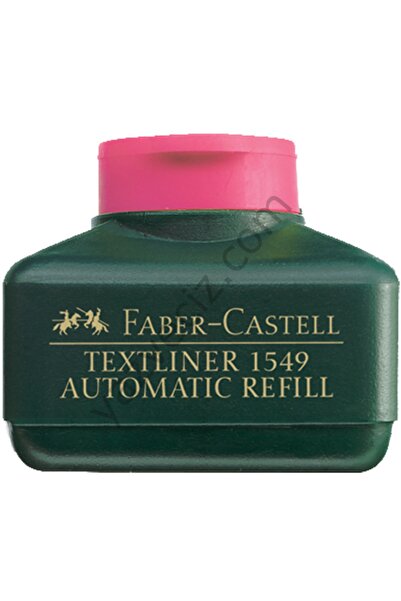 Faber Castell Fosforlu Kalem Mürekkebi Pembe 30 ml