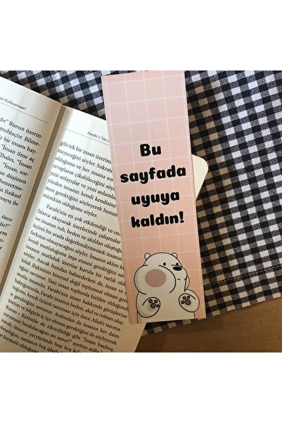Sumicorn Design Teddy Bear Themed Cute Bookmarks Set of 4