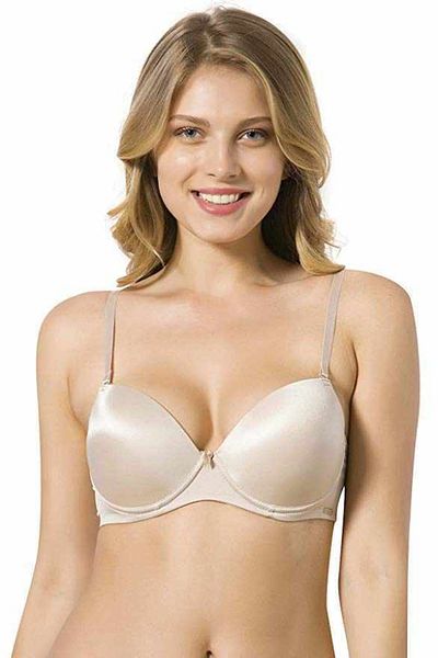 U.S. Polo Assn. BAZA. Polo Assn. 66141 - Sutien căptușit-culoarea pielii