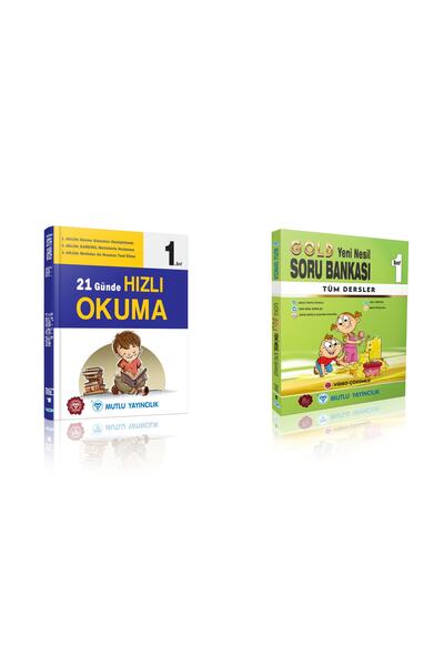 Mutlu Yayınları 21 Günde Hızlı Okuma ( Yeni Ürün !! )+mutlu Gold Yeni Nesil S...