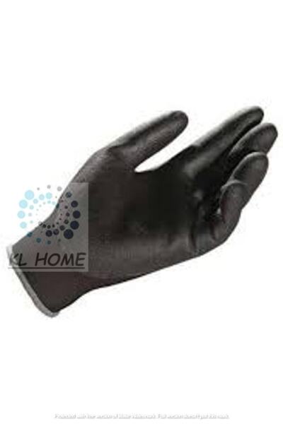 KL HOME قفازات العمل الحساسة المطلية بالبولي يوريثين