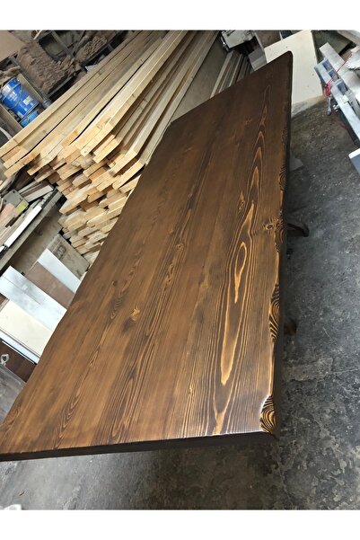 Bintaş Mobilya Kütük Masa Üst Tablası 220x100