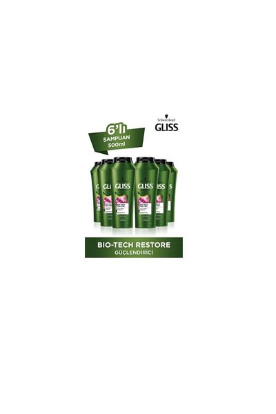 Gliss Bio-tech Strengthening Shampoo - 500 ml