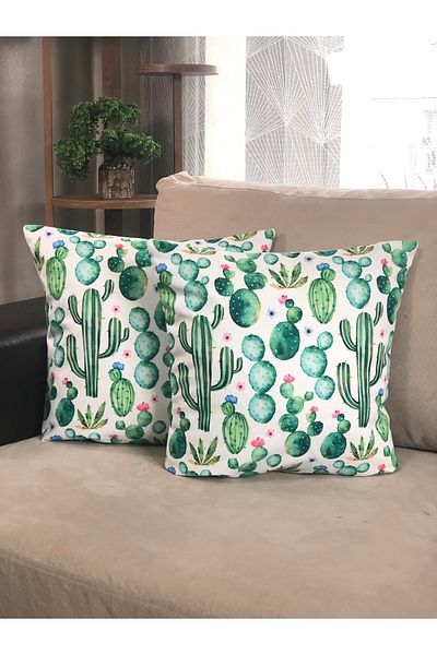desen izmir , Husa de perna 2 piese imprimata digitala Cactus